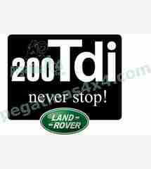 200 TDI NEVER STOP LAND ROVER 
