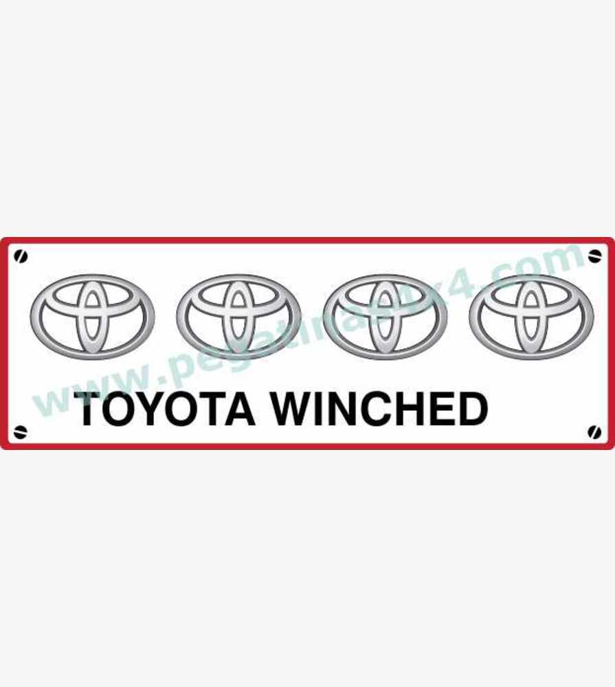 WINCHED TOYOTA