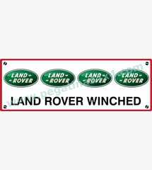 WINCHED LAND ROVER